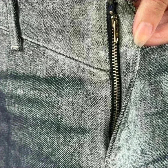 Laundry By Shelli Segal Sparkly Slit Ankle Jeans - Picture 8 of 8